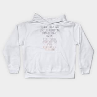 Alan Moore Quote Kids Hoodie